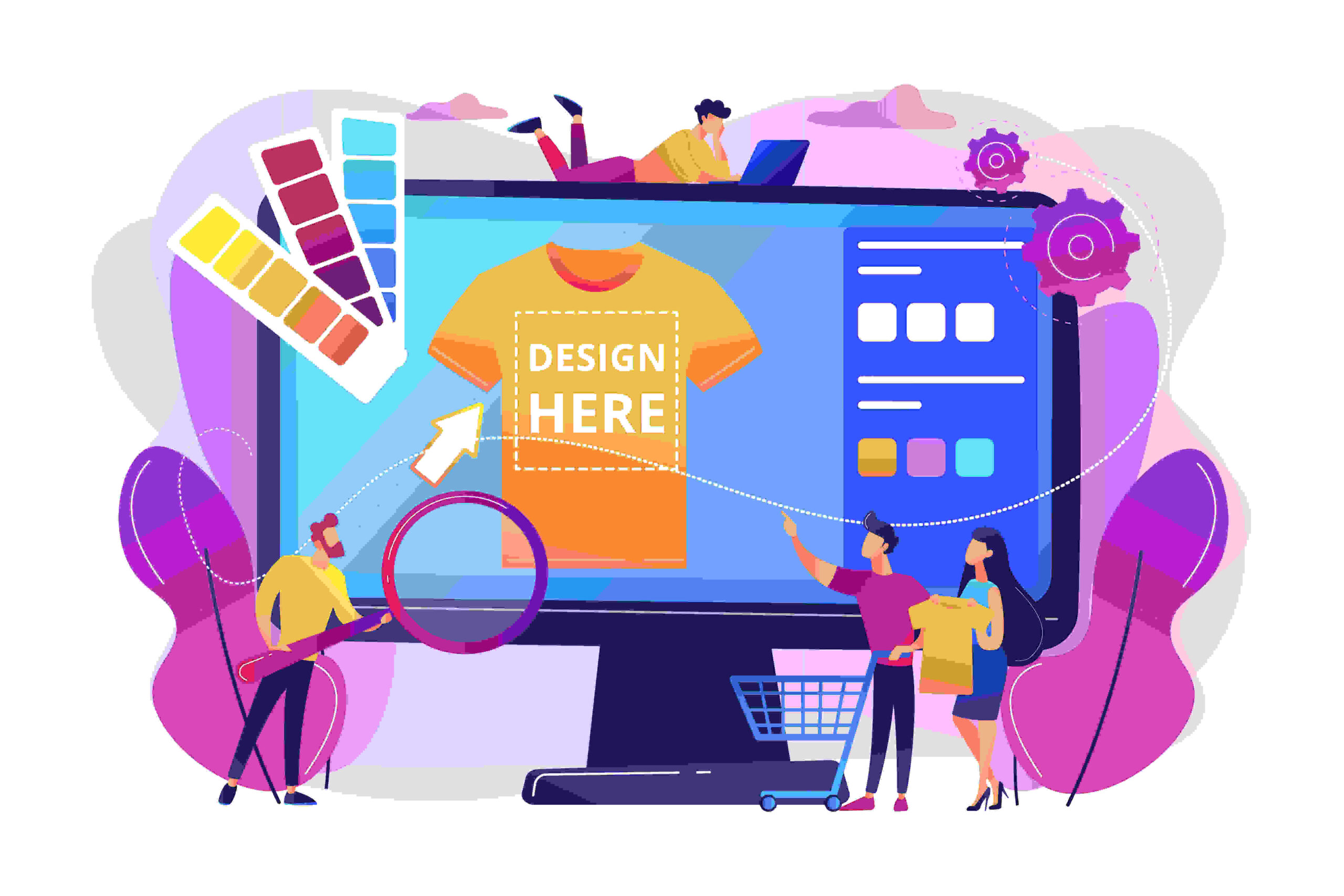 Ways of Web 20 creative product designing in Dubai workspace with designers working on digital products