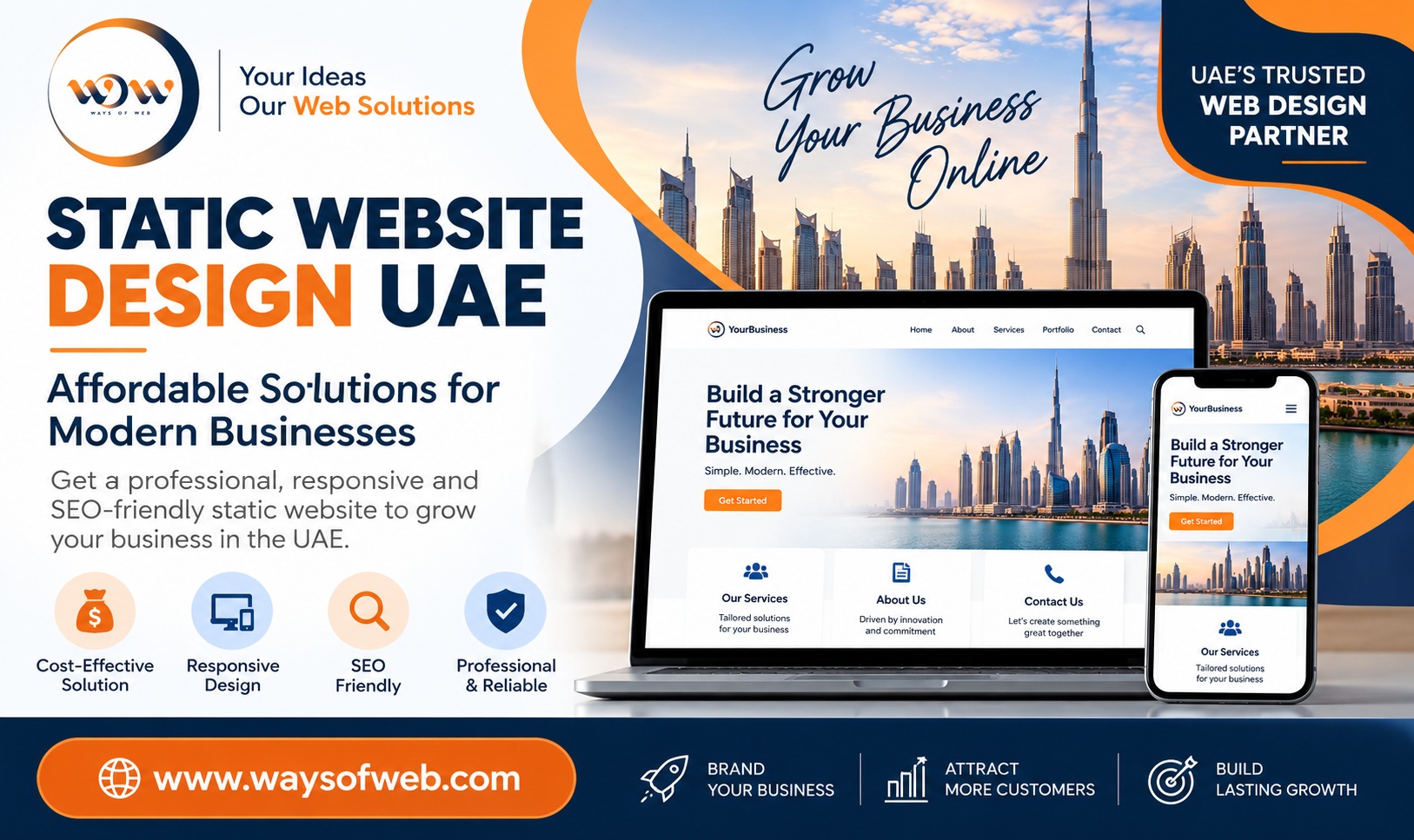 Ways of Web 26 static-website-design-uae